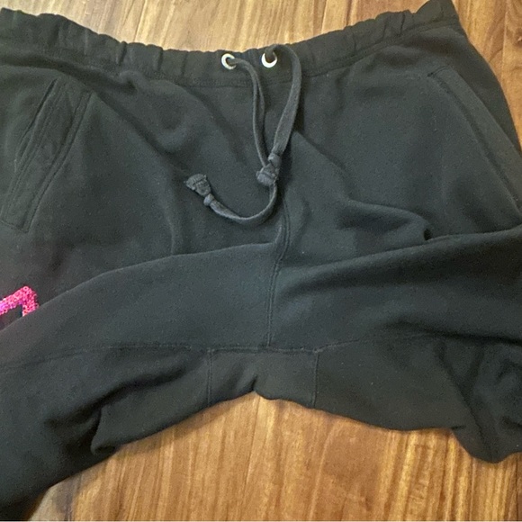 VHTF 3Pc Set Victoria’s Secret Hawaii Love Pink Sequin Hoodie Tank & Sweatpants - Picture 14 of 16